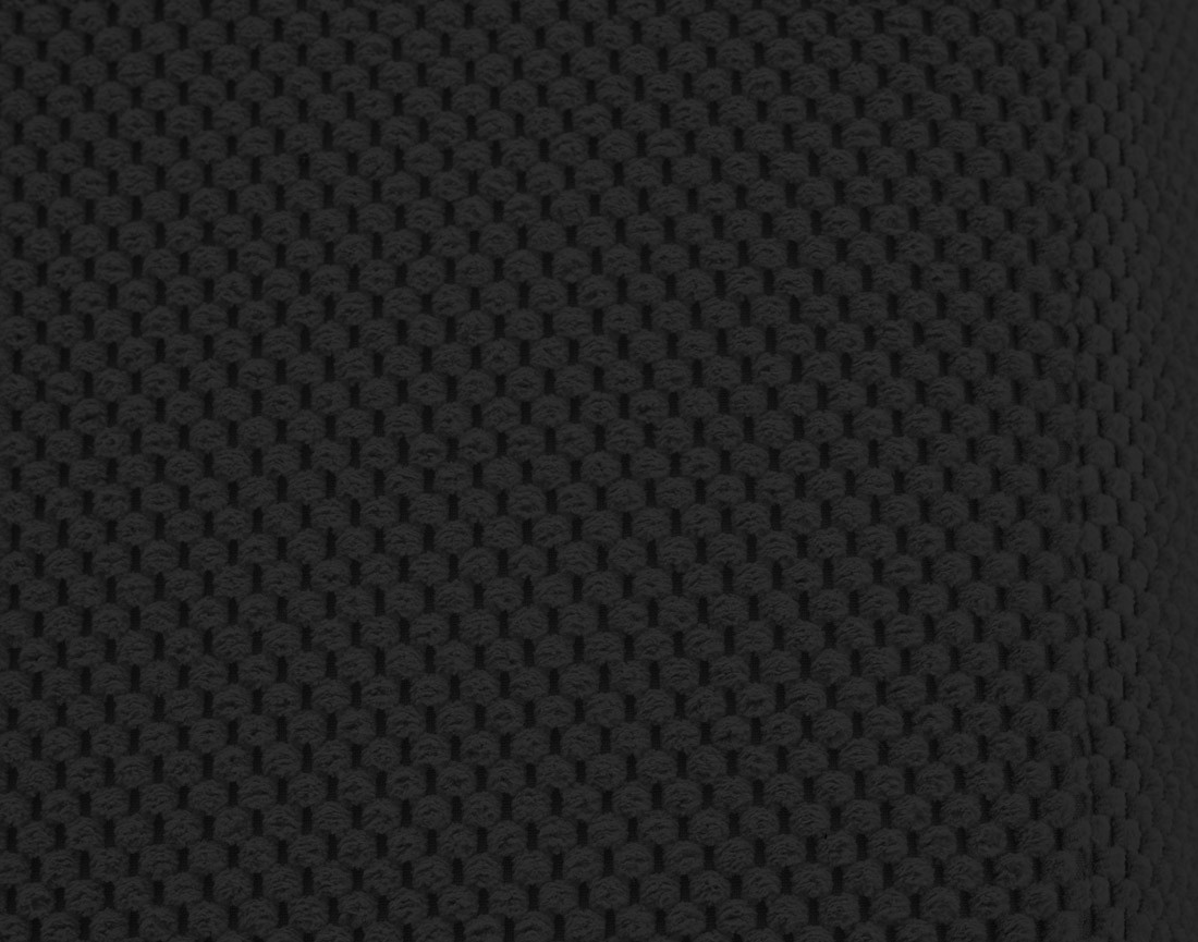 Canapé droit 4 places en velours texturé Charles Canapé droit 4 places en velours texturé Charles