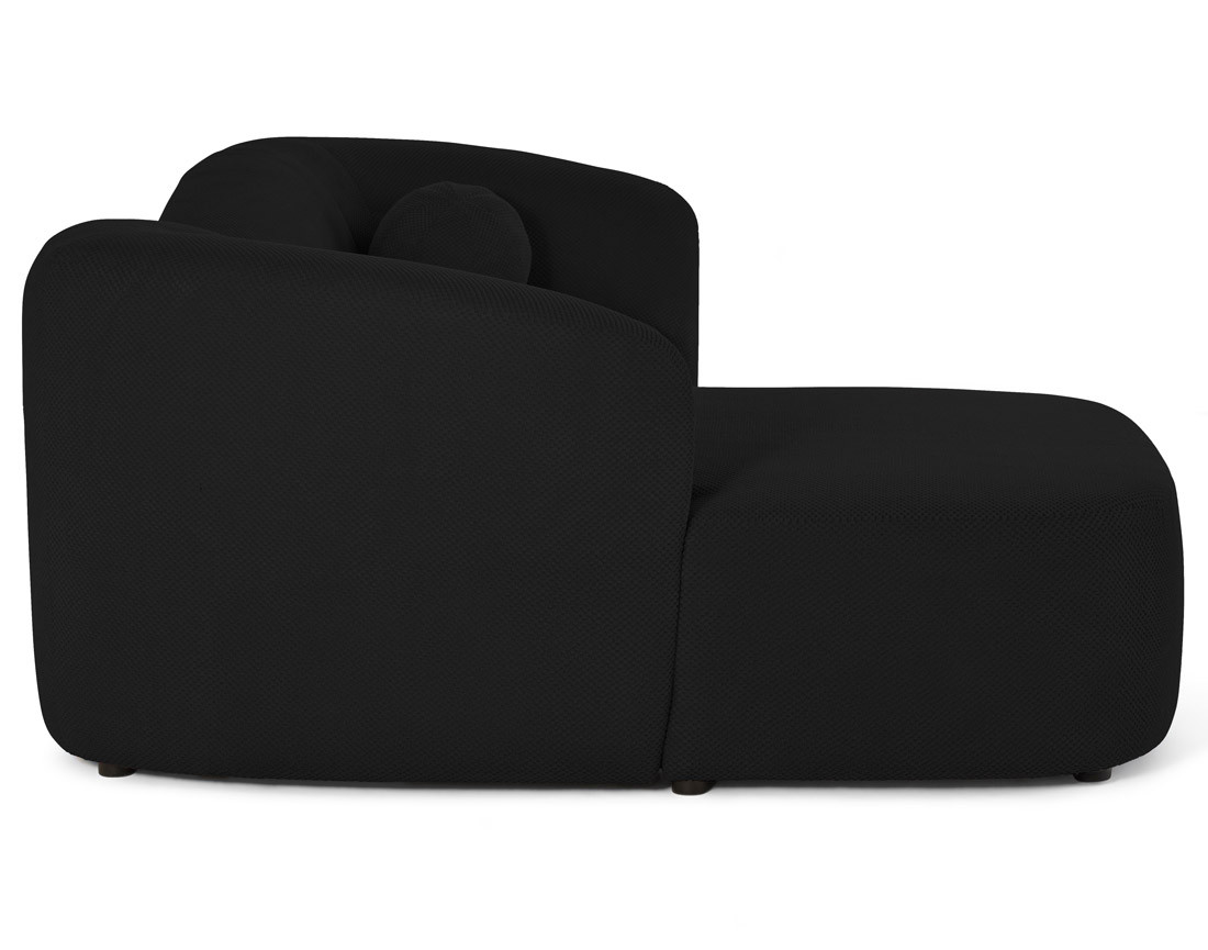 Canapé d'angle gauche 4 places en velours texturé Charles Canapé d'angle gauche 4 places en velours texturé Charles