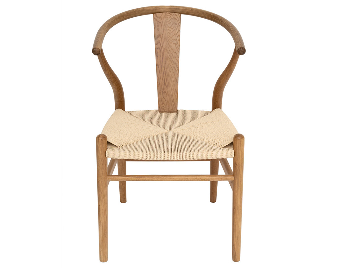 Lot de 2 chaises en bois Bergen