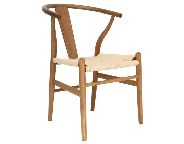 Lot de 2 chaises en bois Bergen