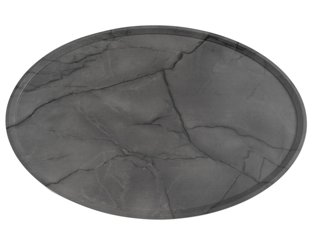 Table basse effet marbre 80 cm Helsinki