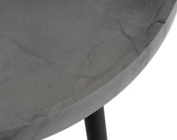 Table basse effet marbre 80 cm Helsinki
