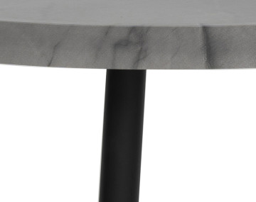Table basse effet marbre 80 cm Helsinki