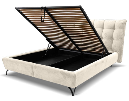 Lit coffre 160x200 cm en...