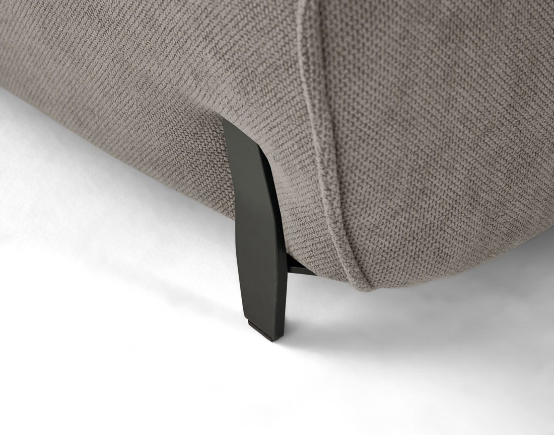 Canapé d'angle gauche 4 places convertible avec coffre en tissu Gianni Canapé d'angle gauche 4 places convertible avec coffre en tissu Gianni