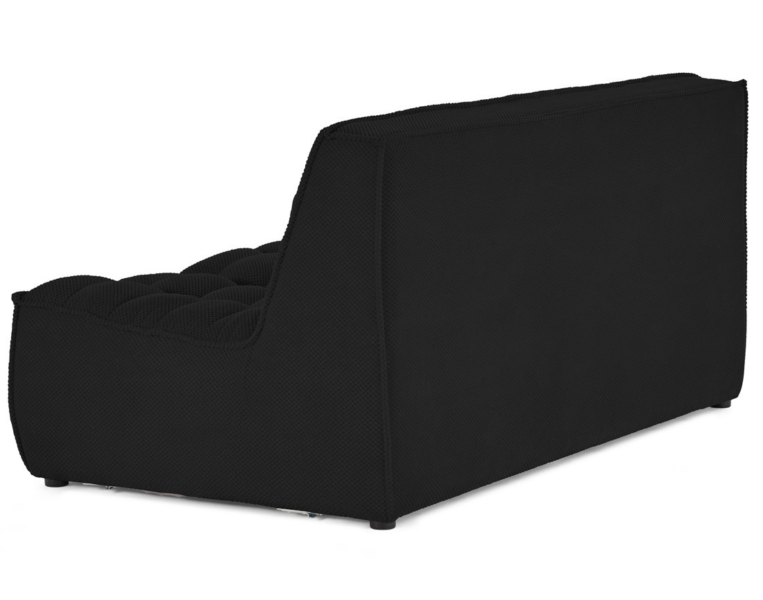 Module d'assise sans accoudoirs 2 places en velours texturé Ellie Module d'assise sans accoudoirs 2 places en velours texturé Ellie