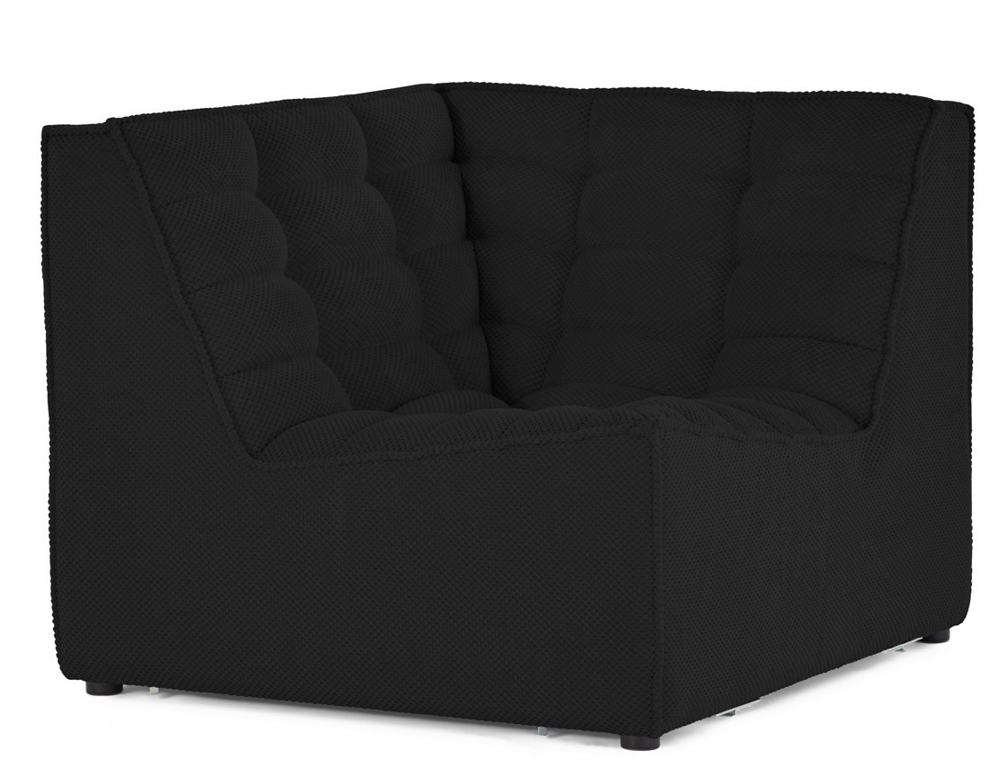 Module d'angle en velours texturé Ellie Module d'angle en velours texturé Ellie