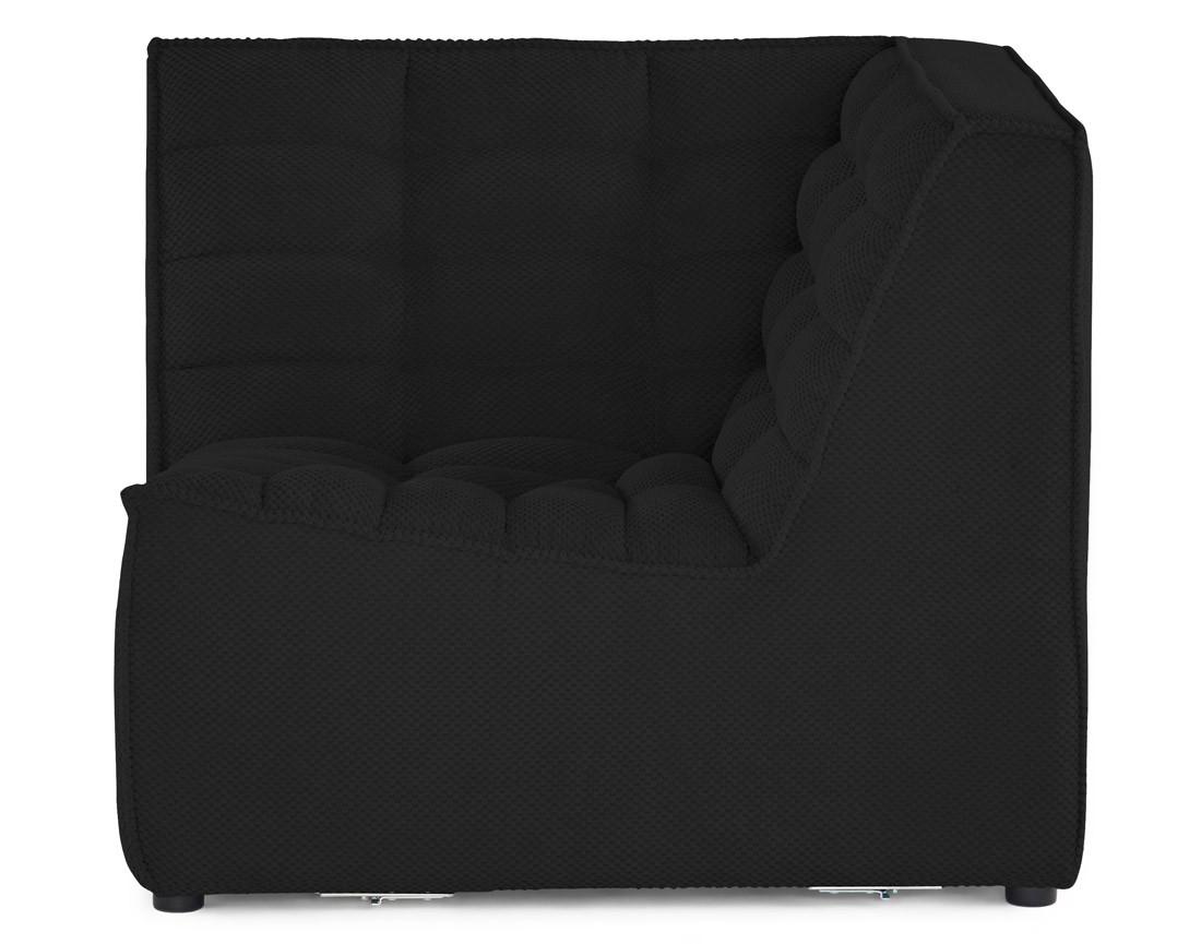 Module d'angle en velours texturé Ellie Module d'angle en velours texturé Ellie