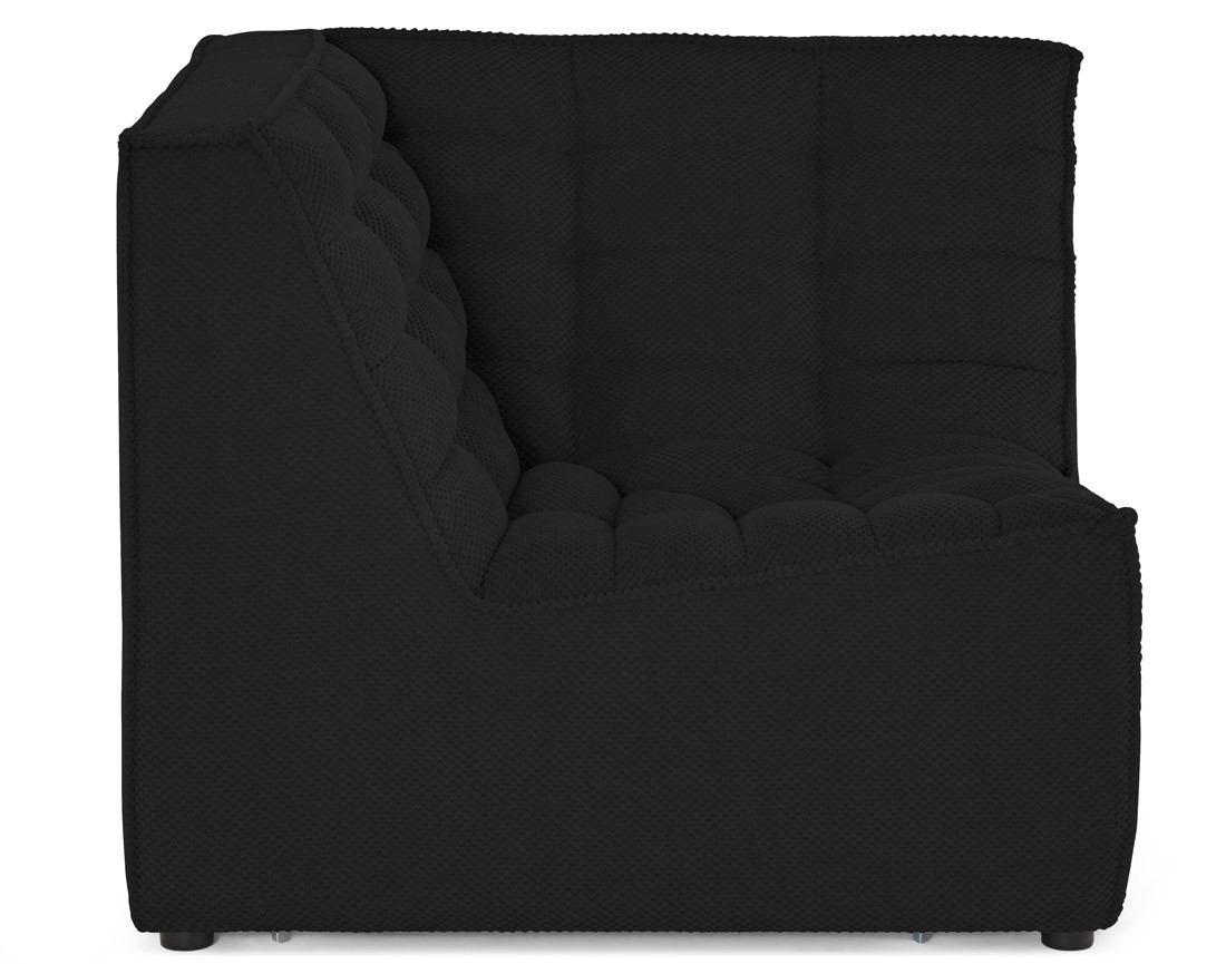 Module d'angle en velours texturé Ellie Module d'angle en velours texturé Ellie