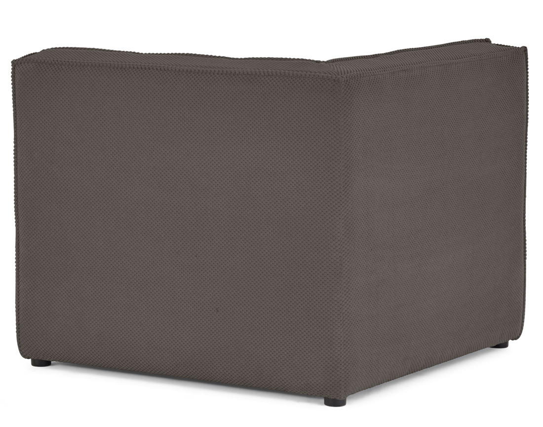 Module d'angle en velours texturé Ellie Module d'angle en velours texturé Ellie