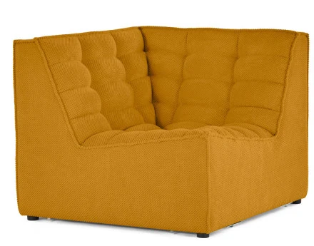 Module d'angle en velours...