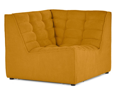 Module d'angle en velours...