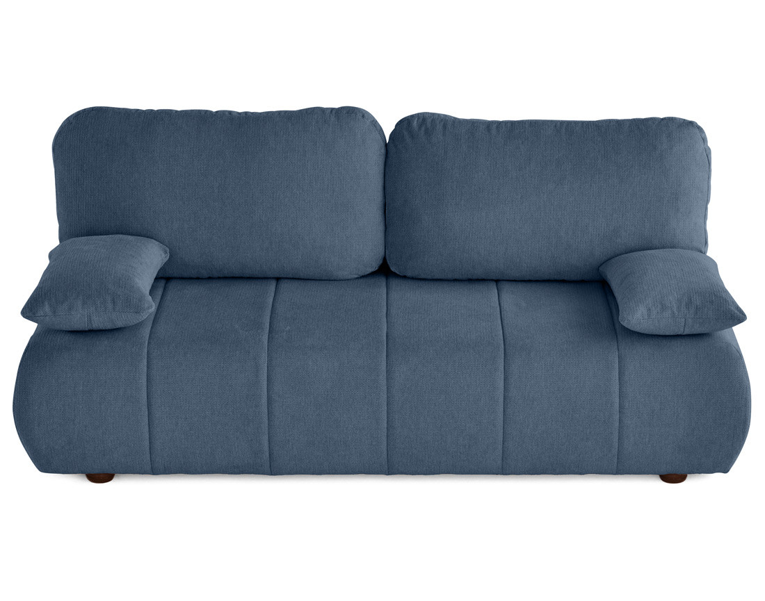 Canapé droit 3 places convertible avec coffre en tissu texturé Harper