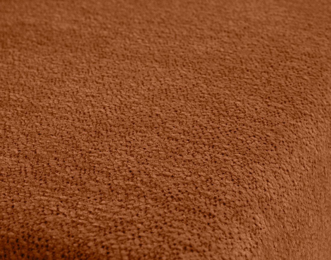 Canapé droit 3 places convertible avec coffre en tissu texturé Nora