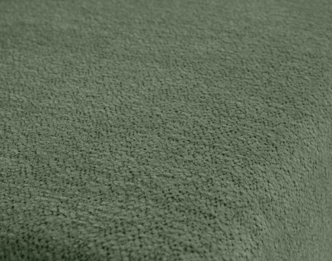 Canapé droit 3 places convertible avec coffre en tissu texturé Nora