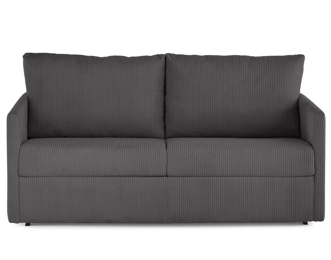 Canapé 3 places convertible express quotidien en velours côtelé Ottawa