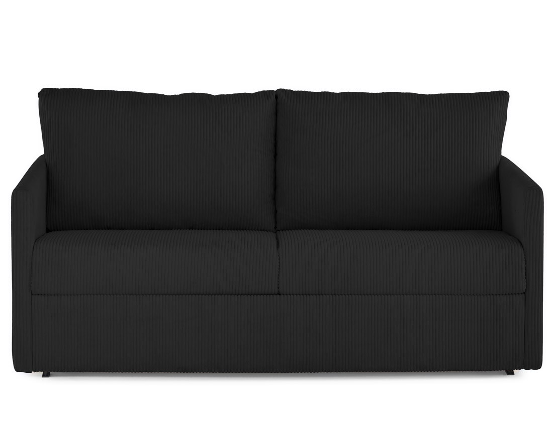 Canapé lit 3 places convertible express quotidien en velours côtelé | Best Mobilier