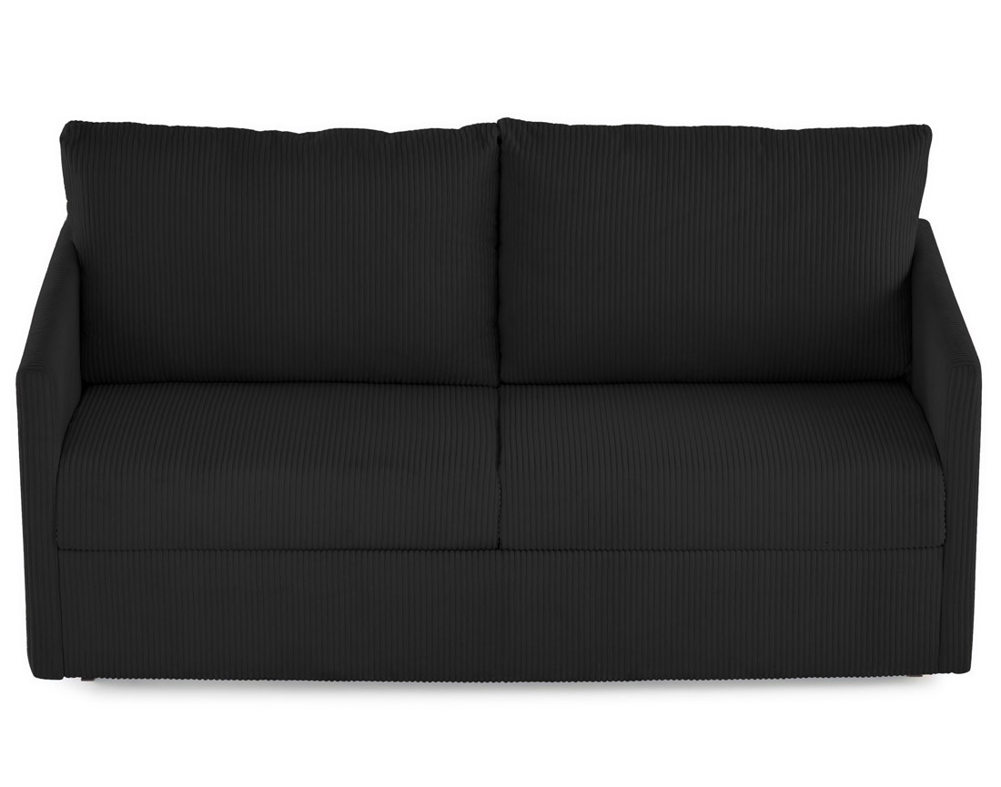 Canapé lit 3 places convertible express quotidien en velours côtelé | Best Mobilier