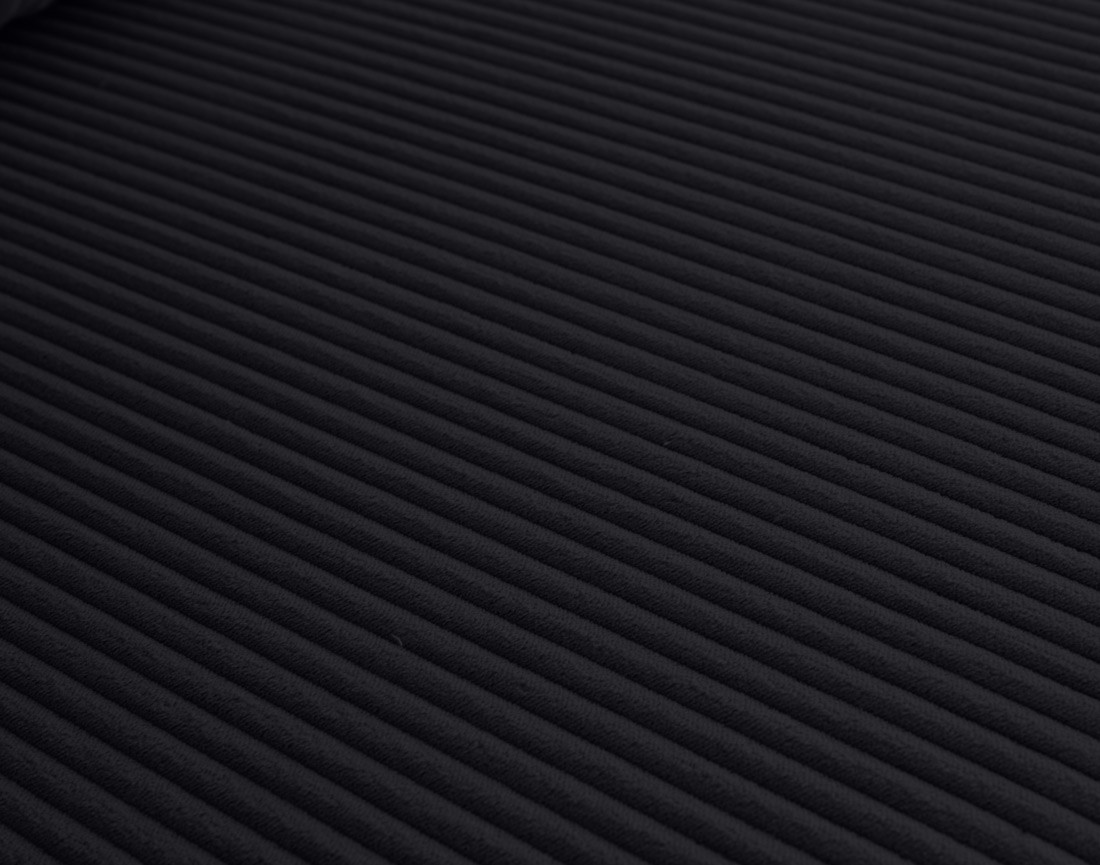 Canapé droit 3 places convertible avec coffre en velours côtelé Elton Canapé droit 3 places convertible avec coffre en velours côtelé Elton