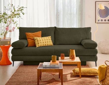 Canapé droit 3 places...