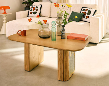 Table basse bois plaqué...