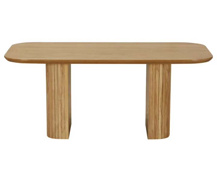 Table basse bois plaqué chêne 120 cm Milazzo