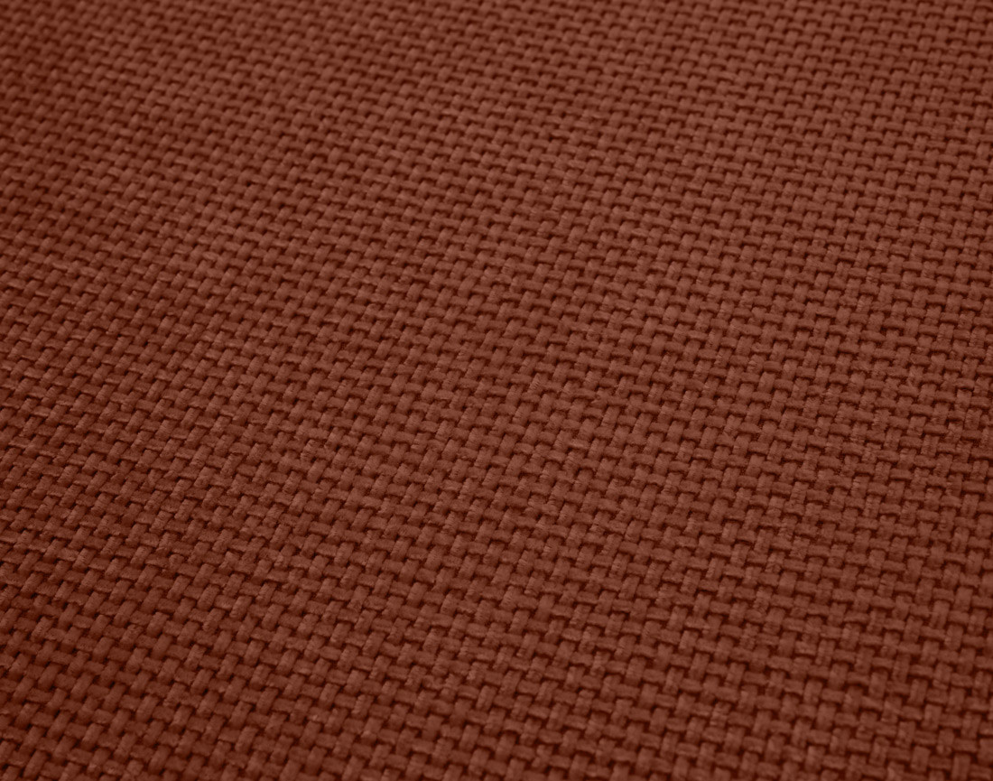 Canapé 3 places convertible avec coffre en velours texturé Kurt