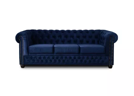 Canapé Chesterfield 3 places en velours William