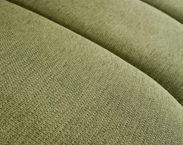 Canapé modulable d'angle gauche 4 places avec accoudoir en tissu texturé Debbie