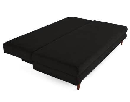 Canapé 3 places convertible avec coffre en velours côtelé Wonder