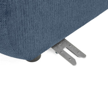 Module d'angle réversible en tissu texturé Debbie