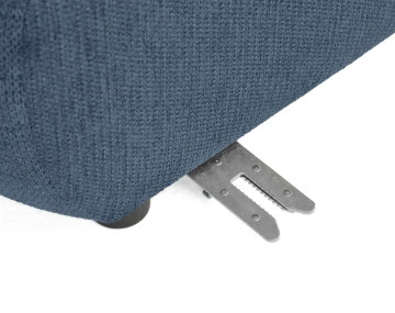 Module d'angle réversible en tissu texturé Debbie