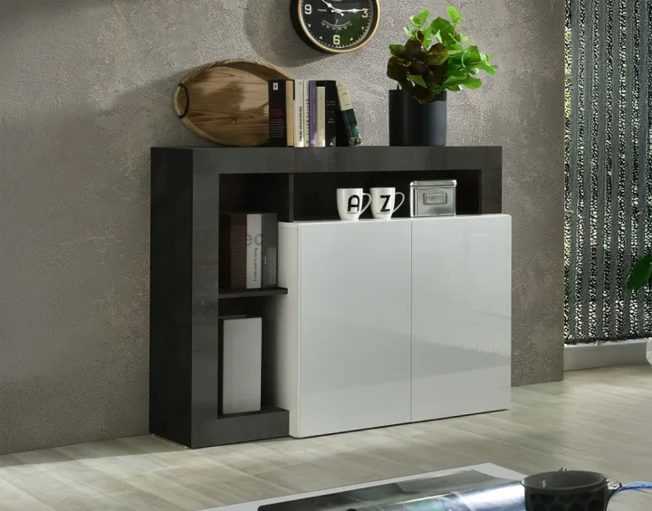 Buffet bas 2 portes 108 cm Lou