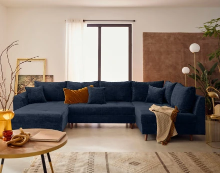 Canapé panoramique d'angle...