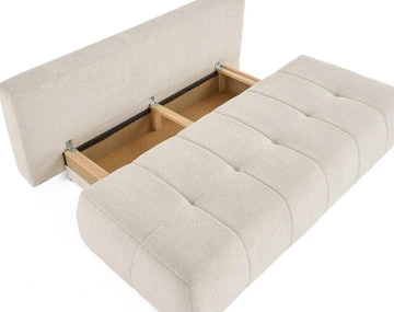 Canapé droit 3 places convertible pour chien ou chat Bowie - Best Mobilier