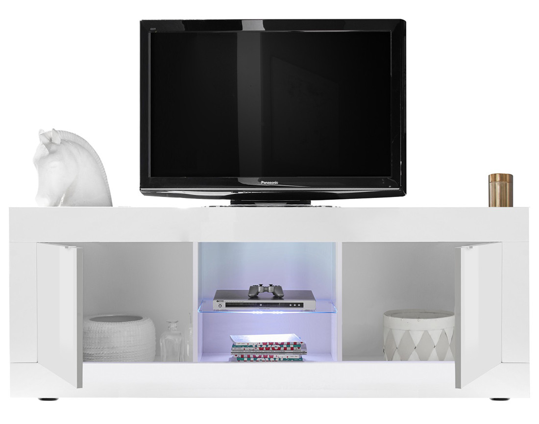 Meuble TV blanc 181 cm Milo