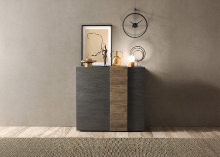 Buffet haut 2 portes 113x121 cm Leon