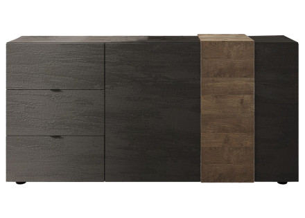 Buffet bas 2 portes et 3 tiroirs 181 cm Leon