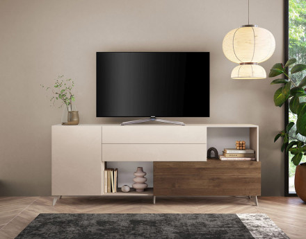 Buffet bas 2 portes et 2 tiroirs 241 cm Estelle