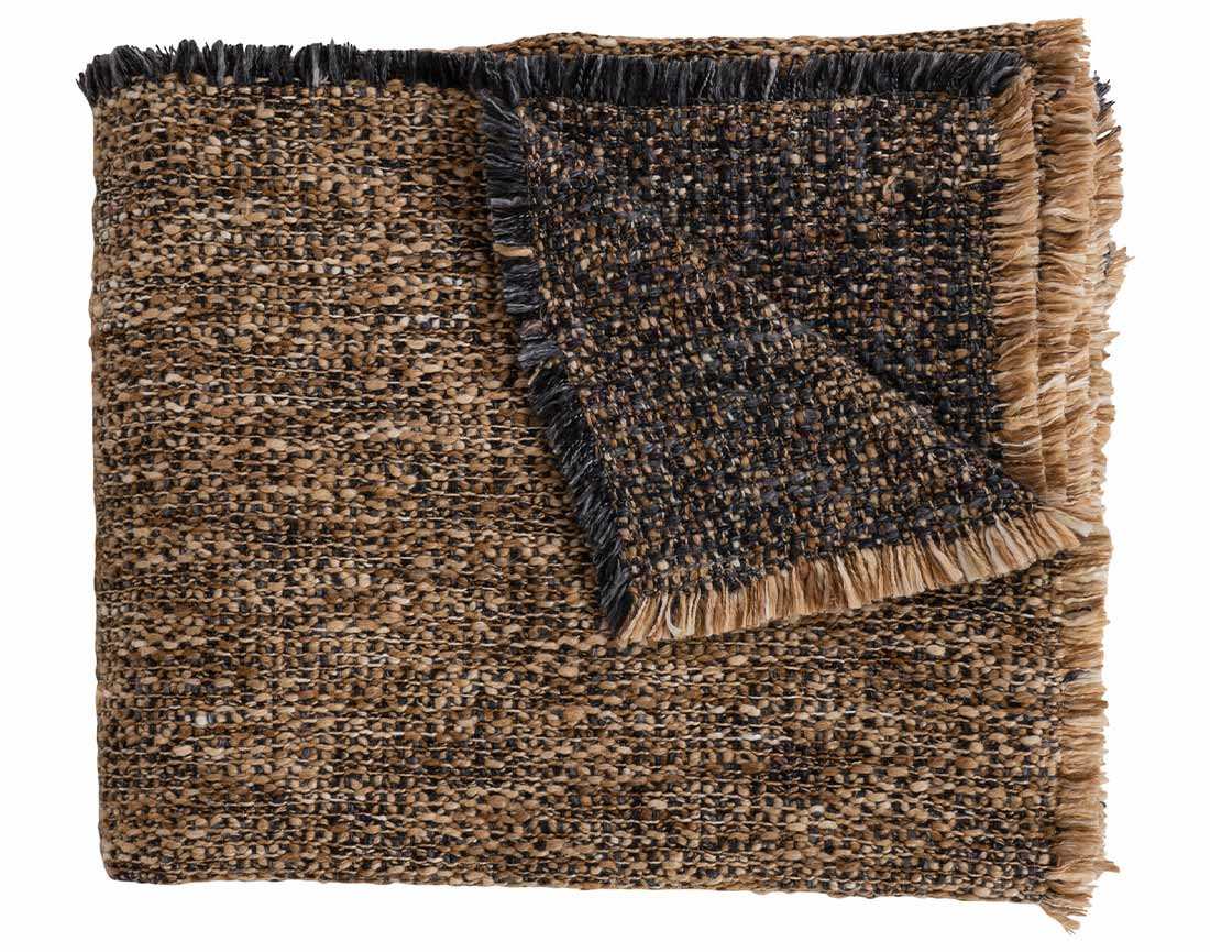 Plaid 130x170 cm en coton Omeldo