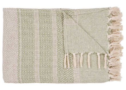 Plaid 130x180 cm coton Vittoria