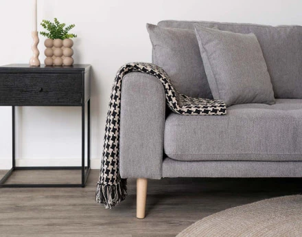 Plaid 130x180 cm en coton...