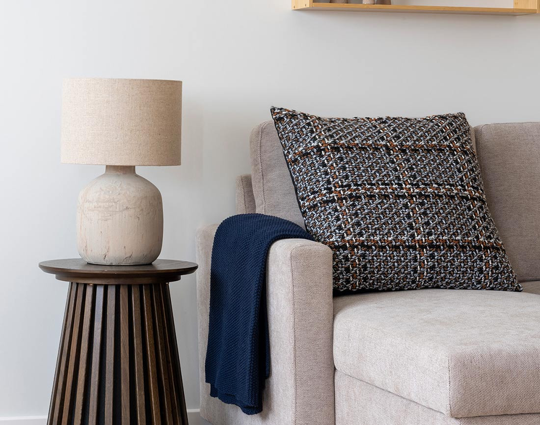 Coussin polyester 60x60 cm Tabora