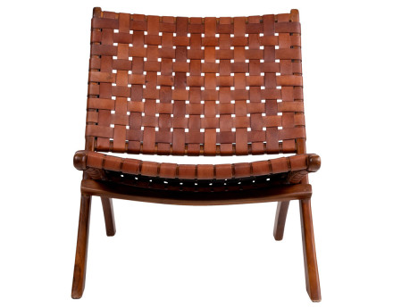 Fauteuil en simili Fernando