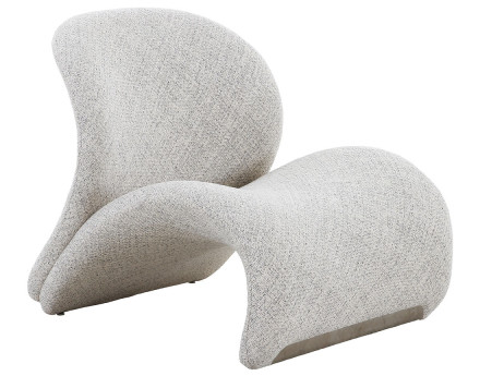 Fauteuil en tissu Mattia