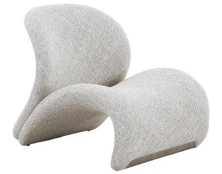 Fauteuil en tissu Mattia