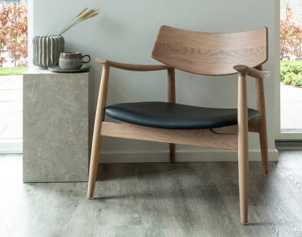 Fauteuil en chêne massif Tavira