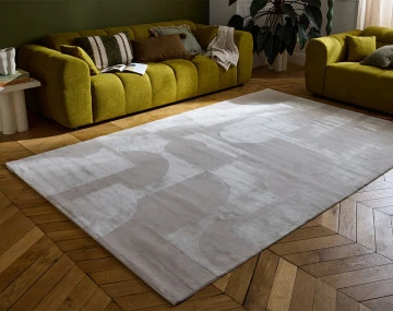 Tapis rectangulaire motif...