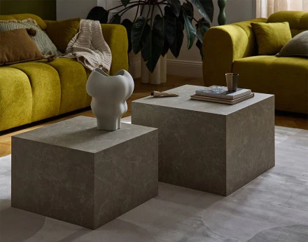 Lot de 2 tables basses...