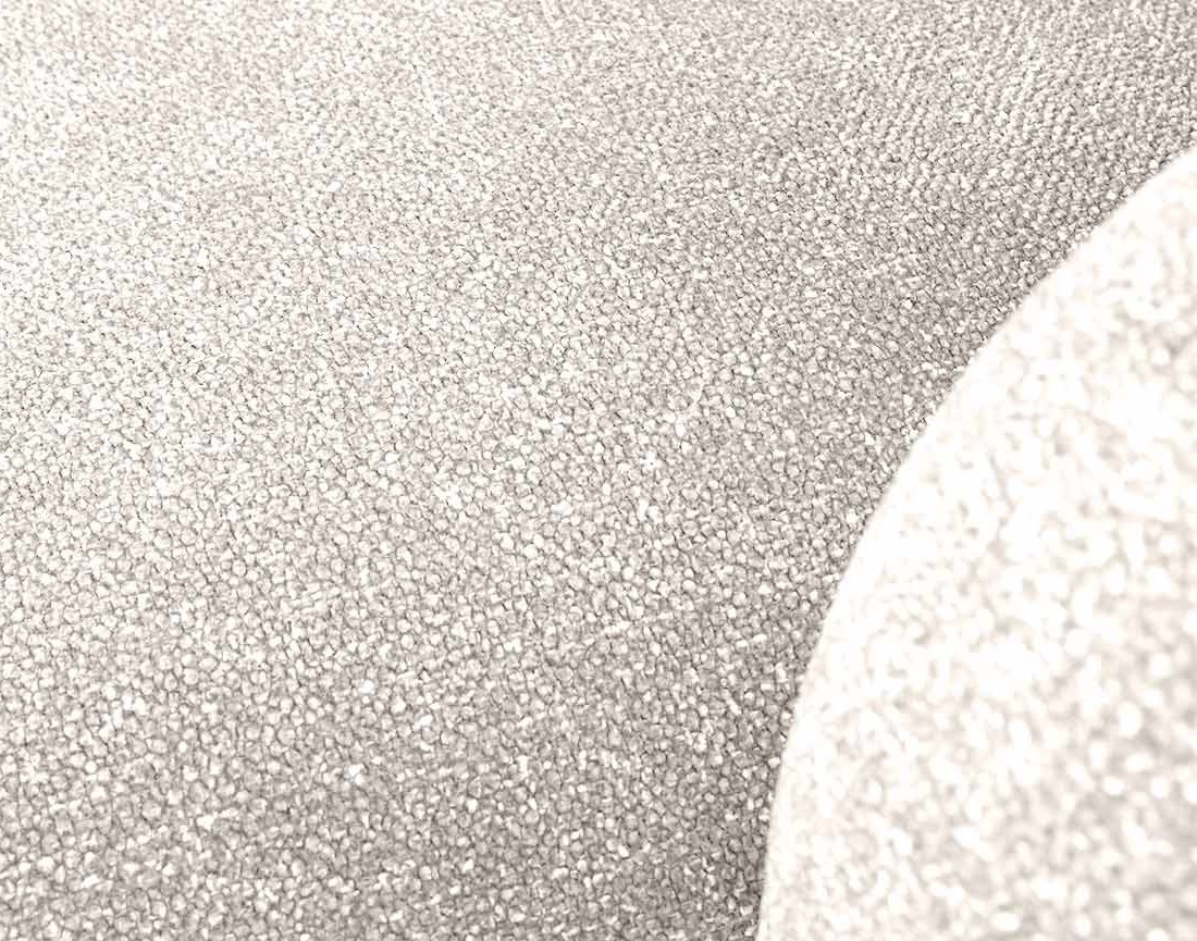 Canapé d'angle droit 3 places en tissu moucheté Velris Canapé d'angle droit 3 places en tissu moucheté Velris